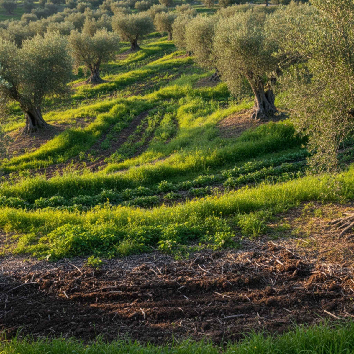 Conservación del suelo en olivar