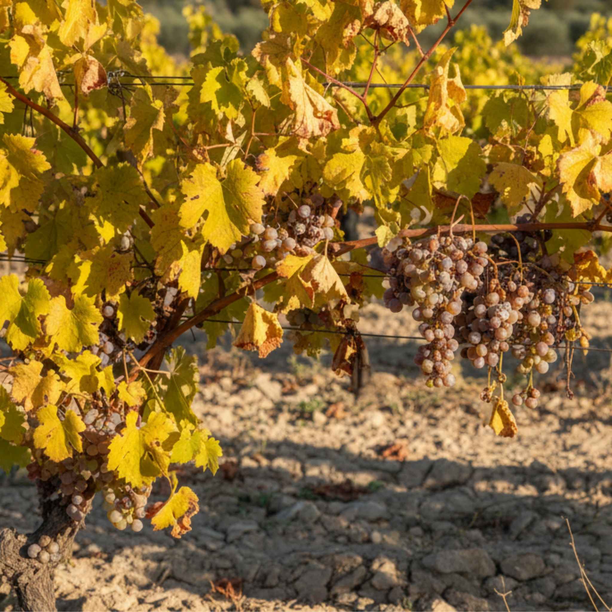 Soluciones agricolas para viñedos enfermos