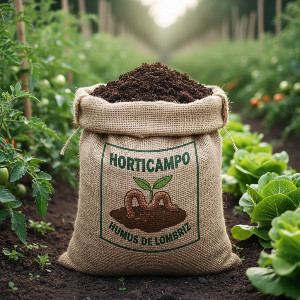 Humus de Lombriz Horticampo – Enmienda Orgánica