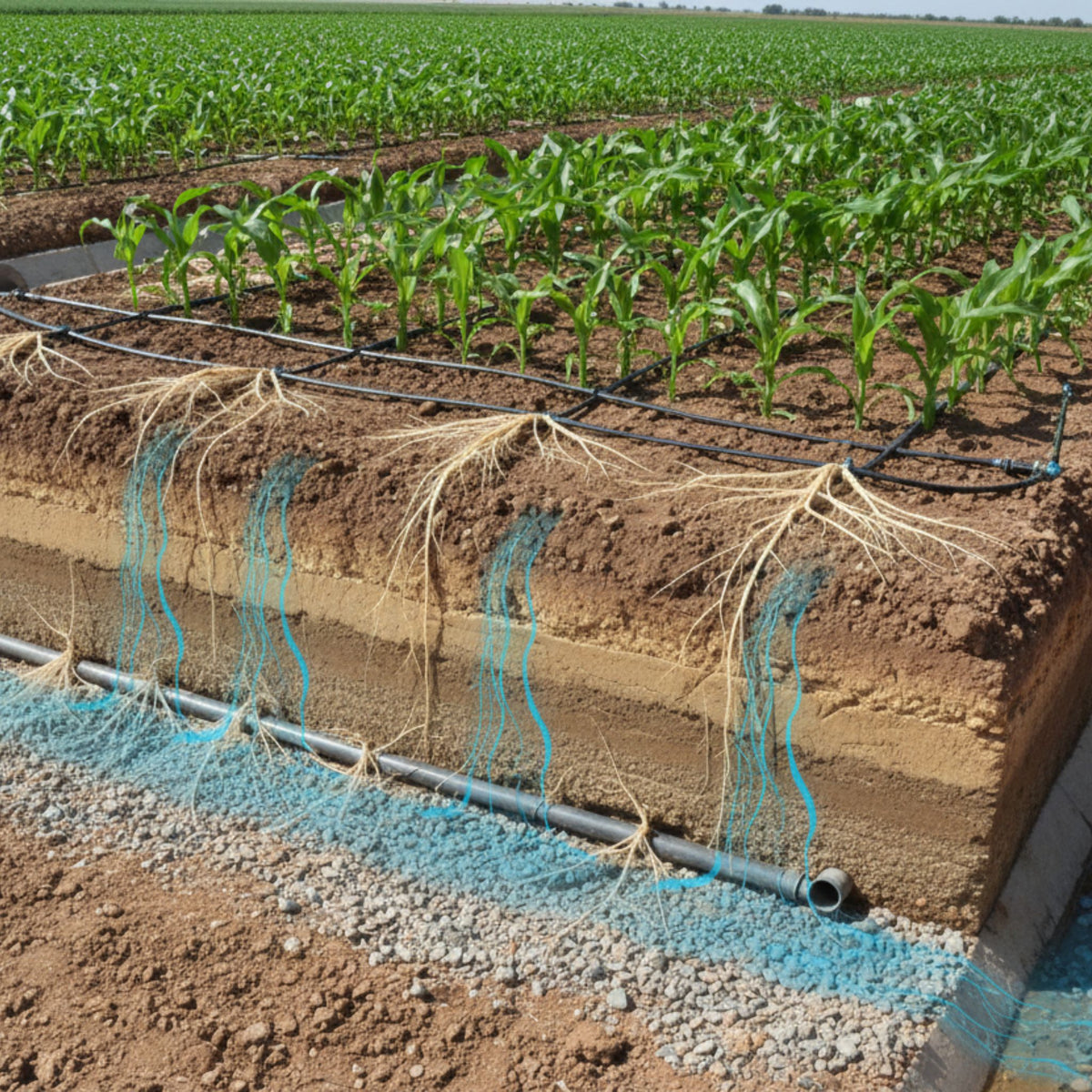 Infiltración y gestión del agua en explotaciones intensivas